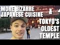 More Strange Japanese Food &amp; Fortune Telling at Tokyo&#39;s Oldest Temple - Destination Jackson