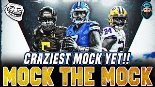 Craziest 2022 NFL Mock Draft Yet | Mock The Mock