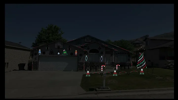 Jingle Bell Rock Christmas Light Show Preview