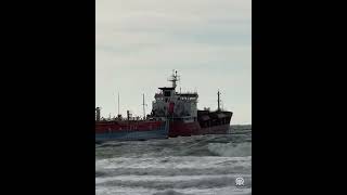 Küçükçekmece açıklarında iki tanker birbirine temas etti