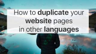 TrekkSoft | How to duplicate your website pages in other languages screenshot 4