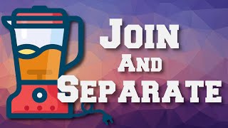 Join OR Seperate Objects in Blender 2.9