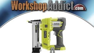 Ryobi AirStrike +One 18 guage Narrow Crown Stapler Review