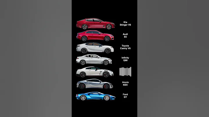 Best Sounding V6 Engines in Modern Cars #gtr #fordgt #nsx