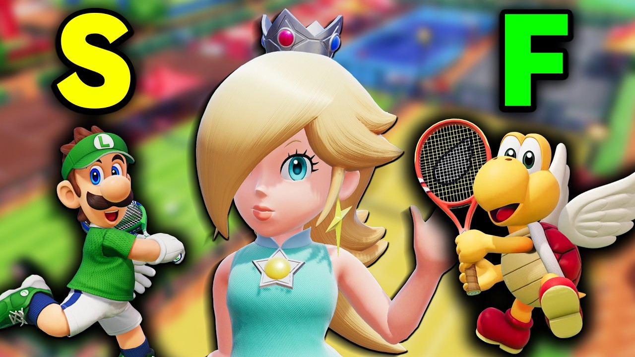 Character Tier List | Mario Tennis Fever