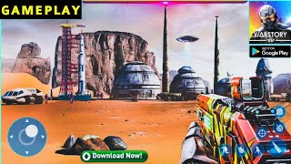 Sci-Fi Cover Fire  3D Offline Shooting Android Game First Impression || New || Gameplay screenshot 4