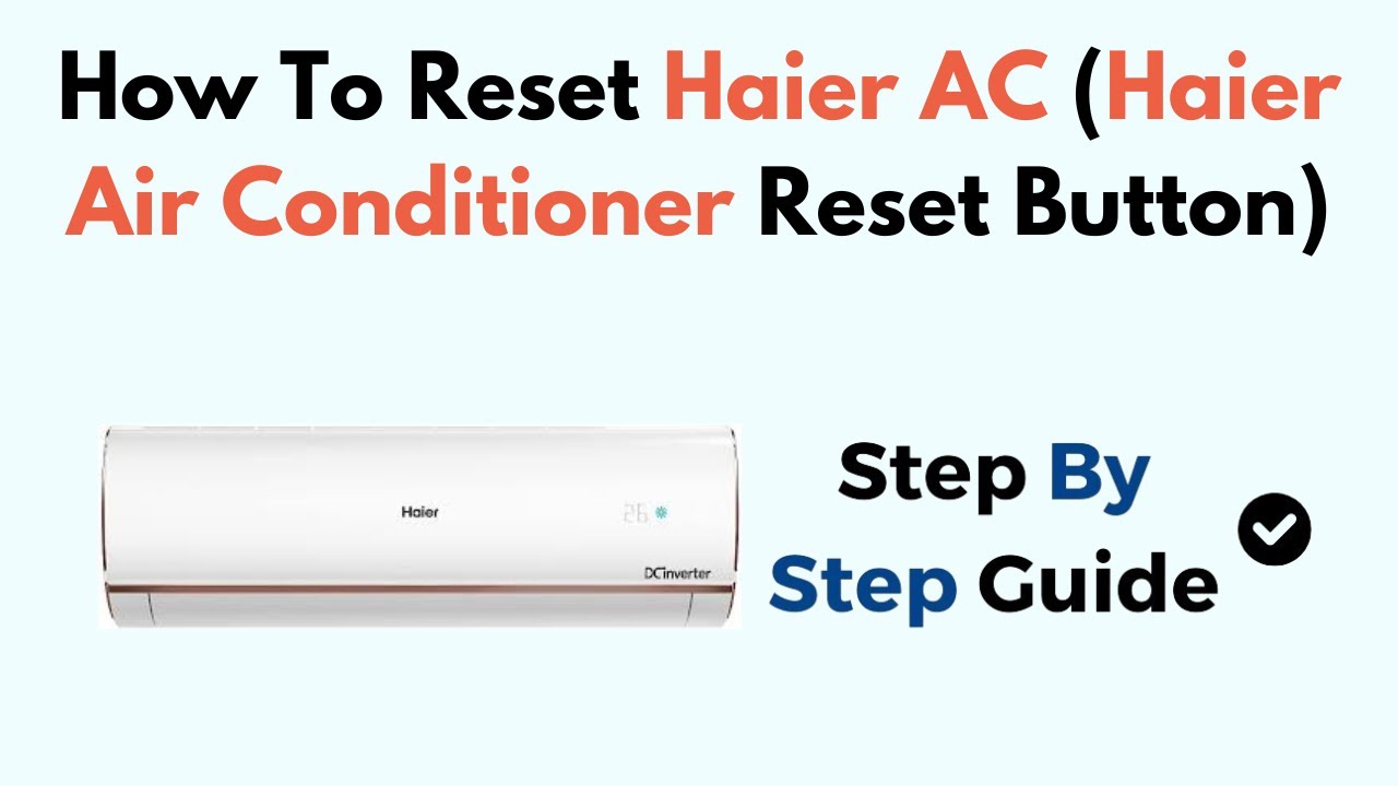 Air Conditioner Reset Button Not Working www.youtube.com