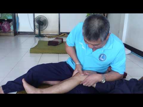 Thara Thai Massage - นวดแก้อาการปวดเข่าตอนที่1