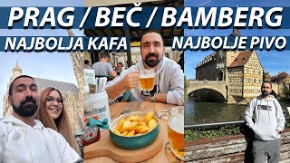 PRAG BEČ BAMBERG I NAJBOLJA KAFA I PIVO | EUROTRIP VLOG