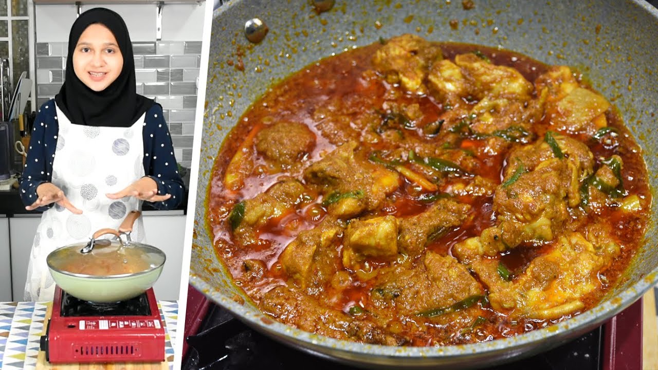 RESEPI RENDANG AYAM CARA IBU SAYA  MASAKAN IBU TERBAIK 