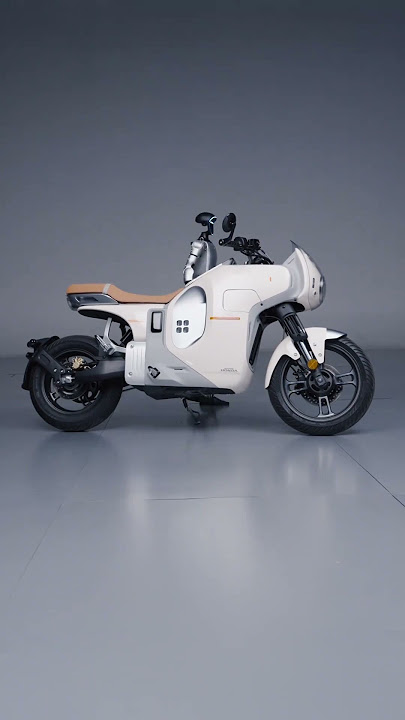 The Wuyang Honda E-VO - Honda's first electric motorcycle