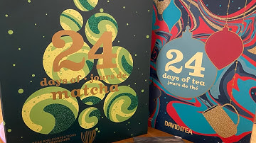 Tea Mail Part 3 - Davids Teas Advent Calendars