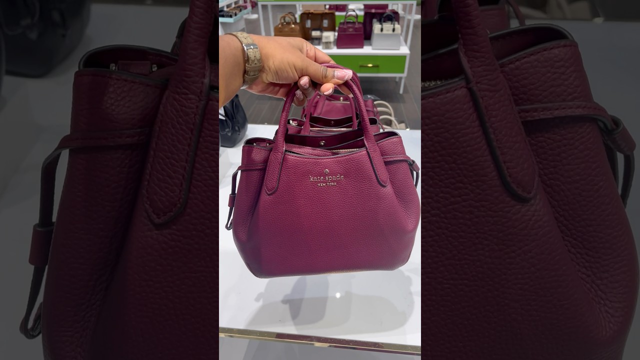 Kate Spade Outlet Dumpling Small Satchel Bag. 