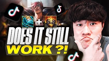 I saw this Stridebreaker Sett Bug on TikTok so I tried it