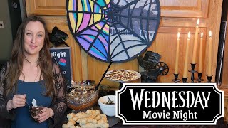 Wednesday Movie Night 2025 | Addams Family Recipes & Spooky Decor Ideas