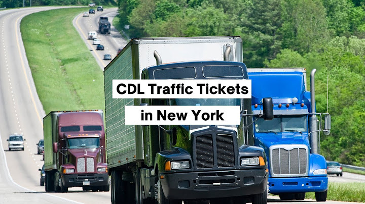 CDL Traffic Billetter i New York | New York trafikbilletadvokat | Rosenblum lov