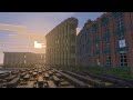 Creating a huge old-timey harbour in Survival Minecraft