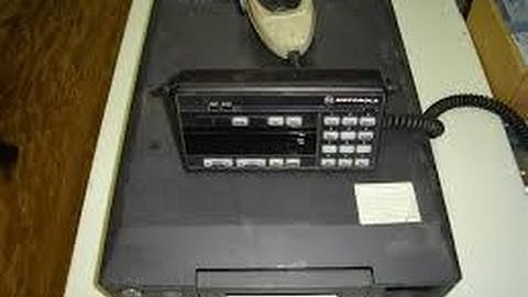 Surplus Radio Guide Series, Programming Motorola Syntor X9000 Hell