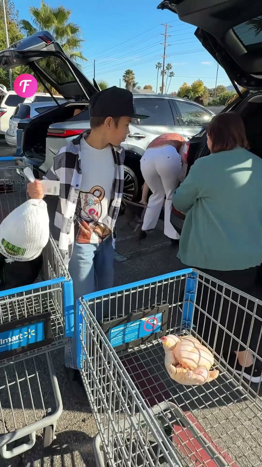The Mystery of the Stray Chicken in the Cart! #shorts
