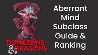Aberrant Mind (Sorcerer) Subclass Guide and Power Ranking in D&D 5e - HDIWDT