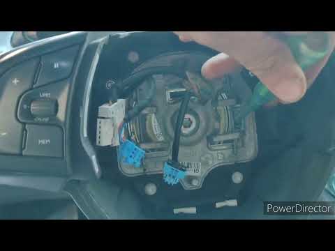 Как снять подушку безопасности водителя, руль Ситроен/Citroen Пежо/Peugeot без прокола