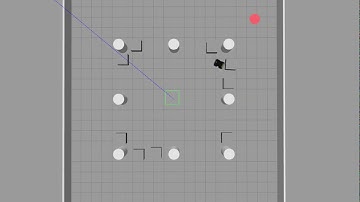 Mapless navigation with random obstacles