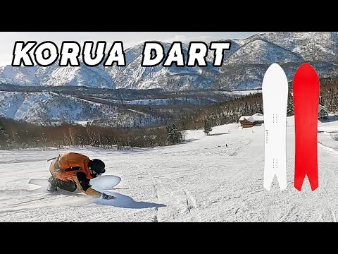 Korua Shapes Dart Snowboard Review - YouTube