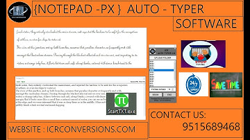 Notepad PX Auto Typer Software | Notepad PX Auto Typer |