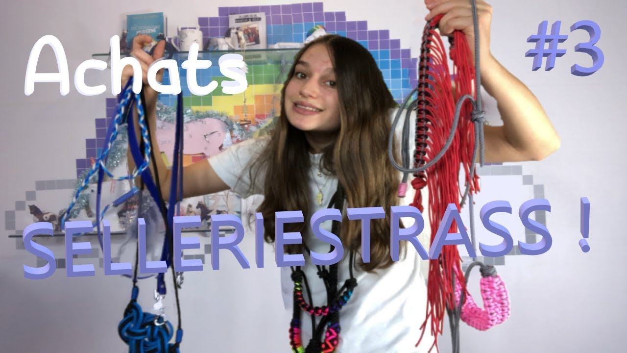 Achats Sellerie strass + code promo !