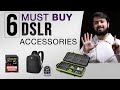 6 Best DSLR Camera Accessories For Beginner Photographers ( Hindi )