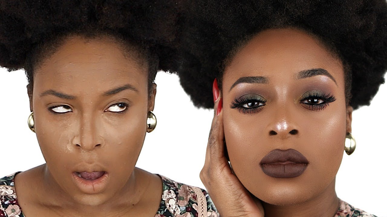 Affordable Drugstore Makeup Tutorial For Brown Skin Dark Skin YouTube