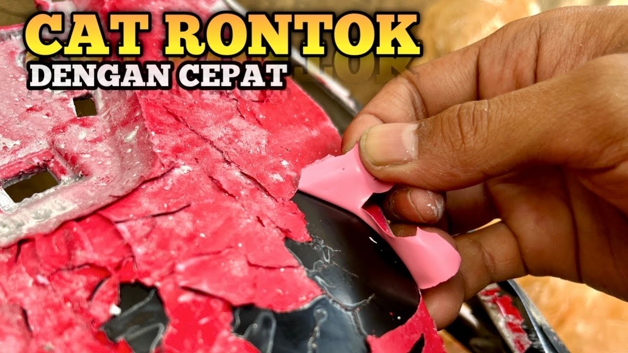 TIPS CARA MERONTOKAN CAT BODY MOTOR DENGAN CEPAT & MUDAH!!