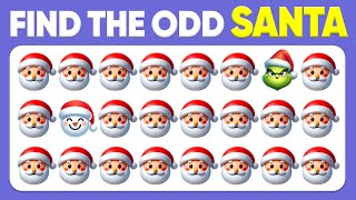 Find The Odd One Out - Christmas Edition Emoji Quiz