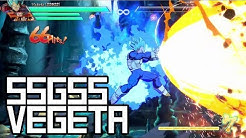 DBFZ: SSGSS Vegeta Combos + Hype!