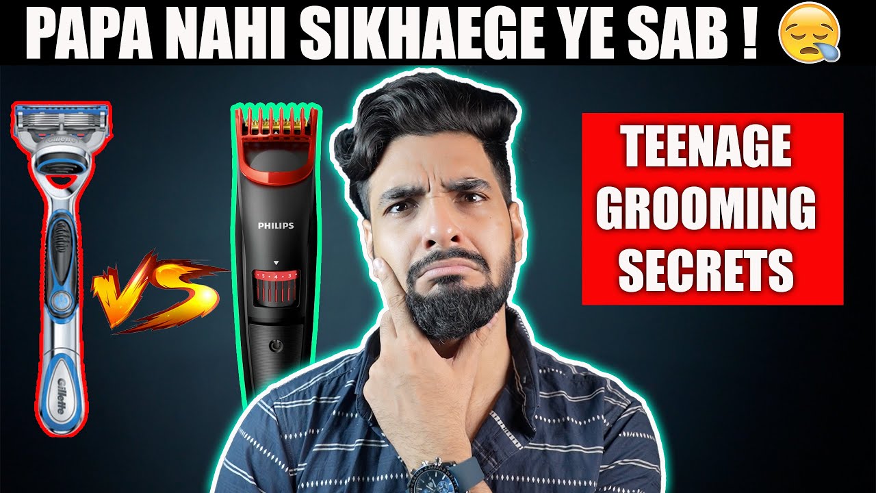 पुरुषों के लिए हेयर रिमूवल! 🗡 शेव करें या ट्रिम? टीनेज ग्रूमिंग के सीक्रेट्स @LakshayThakurrr