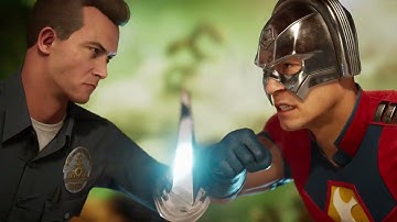 MK1 - NEW T-1000 vs Peacemaker Intro Dialogue