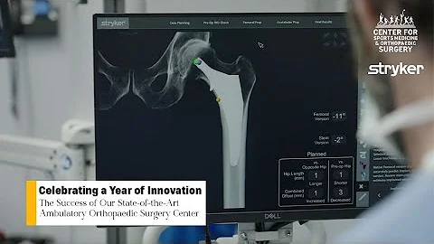 Celebrating a Year of Innovation: The Success of Our State-of-the-Art Orthopaedic Surgery Center