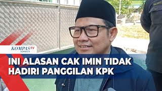 Cak Imin ke Luar Kota, KPK Jadwal Ulang Pemeriksaan Pekan Depan! Cak Imin ke Luar Kota, KPK Jadwal Ulang Pemeriksaan Pekan Depan!