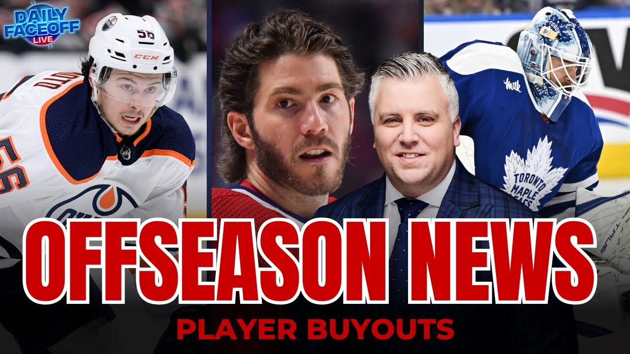 NHL Offseason News Potential Player Buyouts Daily Faceoff Live