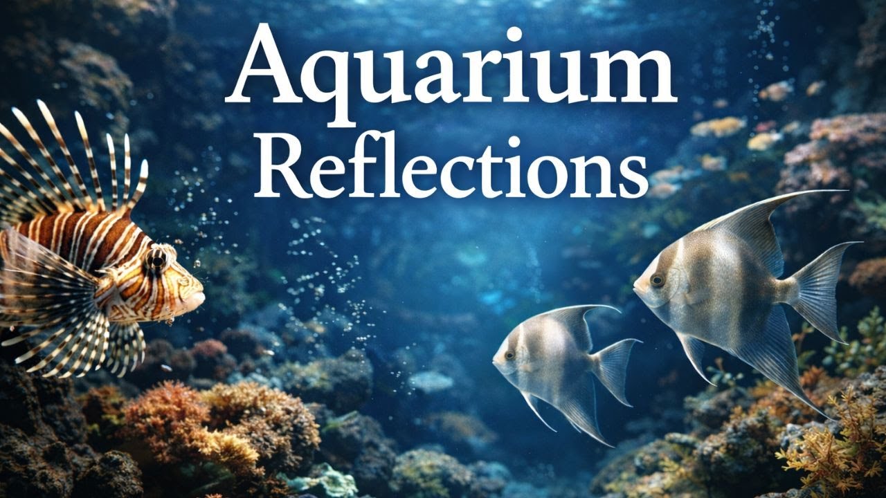Размышления в аквариуме | Спокойная медитация в аквариуме для взрослых