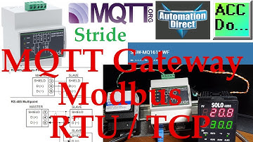 Stride MQTT Gateway to Modbus RTU TCP