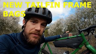 THE NEW TAILFIN FRAME BAGS AND HOW THEY ARE DEVELOPED WITH RIDER INPUT