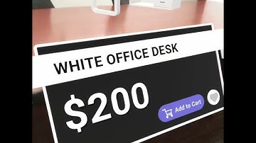 Prototype ecommerce App for in Mixed Reality with ShapesXR