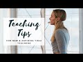 YOGA TEACHING TIPS | For New & Aspiring Teachers | CAT MEFFAN