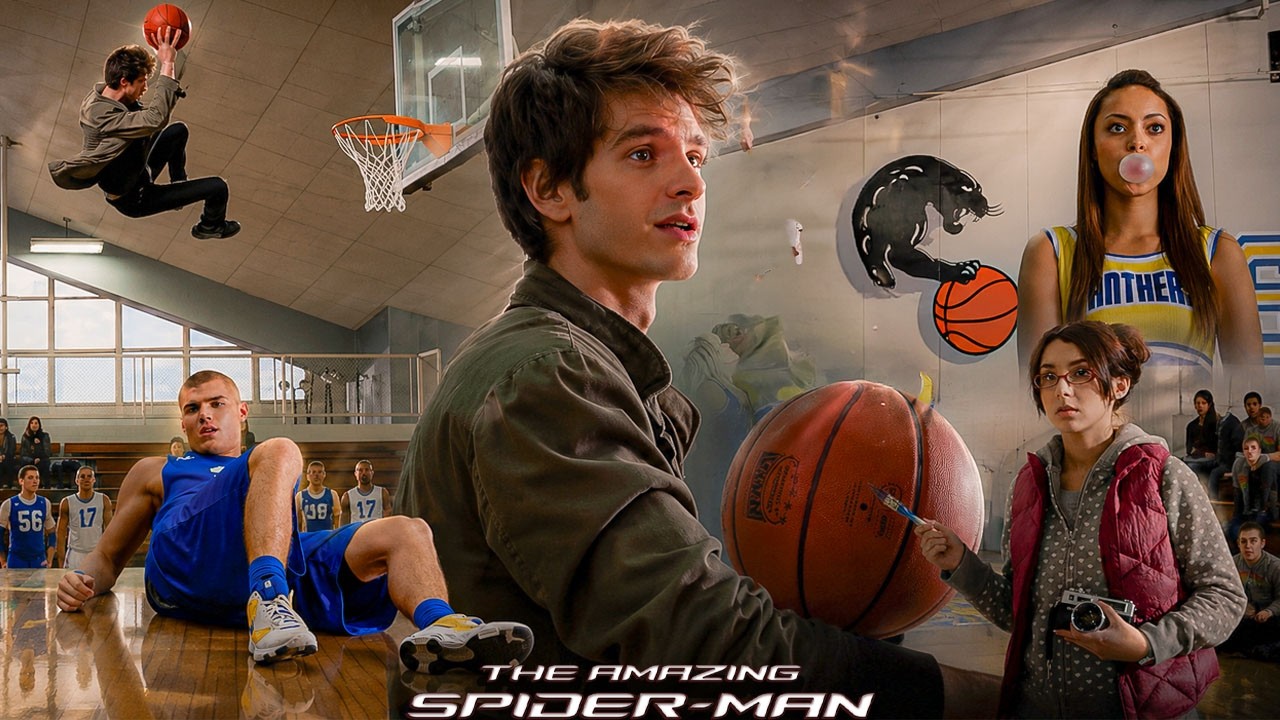 Flash का घमंड तोड़ते हुए Peter Parker ने उसे Basketball में हरा दिया | Best Movie Scene |