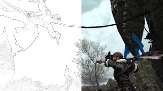Lazy Edge Detection I implemented in ReShade