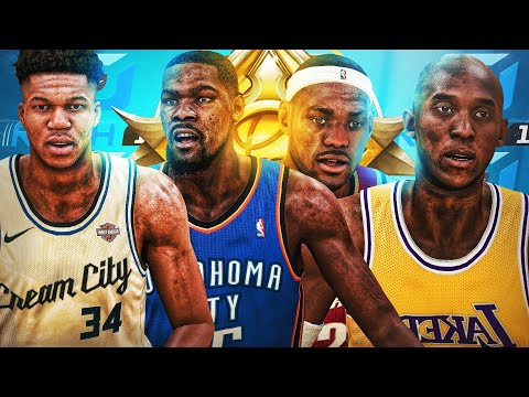 LEGENDS LEBRON, KOBE, DURANT and GIANNIS DOMINATE 1v1 RUSH EVENT on NBA 2K20!