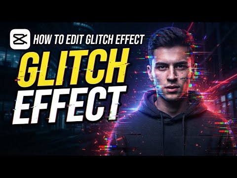 How to Create a Glitch Effect | Easy DIY Glitch Effect Tutorial on CapCut. #shorts #youtubeshorts 