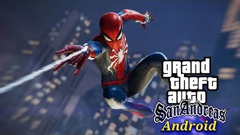 My Spider-Man PS4 Mod Advanced Suit Gameplay - GTA SA Android