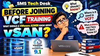 Before Joining VMware Cloud Foundation (VCF) Training: 9 vSAN Skills Every VMware Admin Should Know